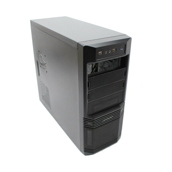 LC-Power Pro-925B ATX PC-Gehäuse MidiTower USB 3.0 schwarz   #314285