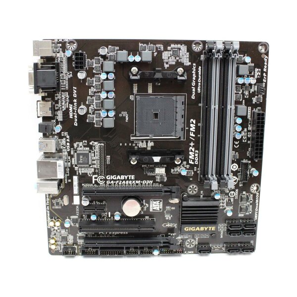 Gigabyte GA-F2A88XM-D3H Mainboard Micro-ATX Sockel FM2+ TEILDEFEKT   #314369