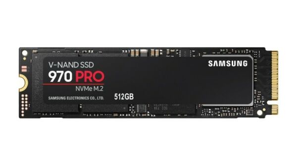 Samsung SSD 970 Pro 512 GB M.2 2280 NVMe MZ-V7P512 SSM   #314666