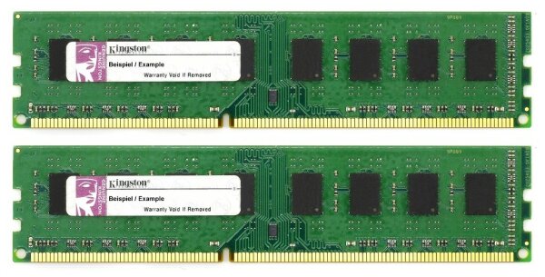 Kingston 16 GB (2x8GB) DDR3-1600 PC3-12800U KCP316ND8/8   #314747