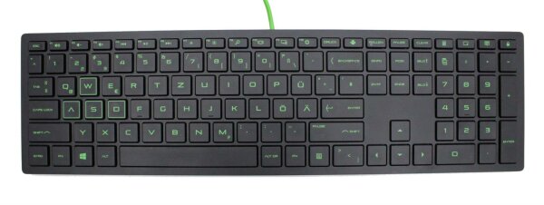 HP Lifestyle TPC-P001K Keyboard Tastatur USB DE schwarz   #314799
