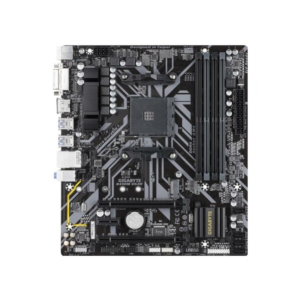 Gigabyte B450M DS3H Rev.1.0 AMD B450 Mainboard Micro-ATX Sockel AM4   #314822