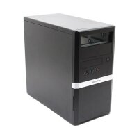 Bluechip BUSINESSline Micro-ATX PC-Gehäuse MiniTower...