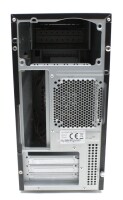 CSL Micro-ATX PC-Gehäuse MidiTower USB 2.0 schwarz   #315146