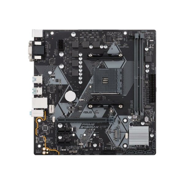 ASUS Prime B450M-K AMD B450 mainboard Micro-ATX socket AM4   #315149