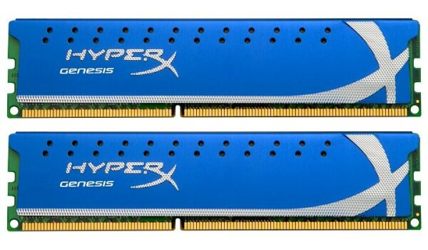 Kingston HyperX 8 GB (2x4GB) DDR3-1600 PC3-12800U KHX1600C9D3K3/12GX   #315236