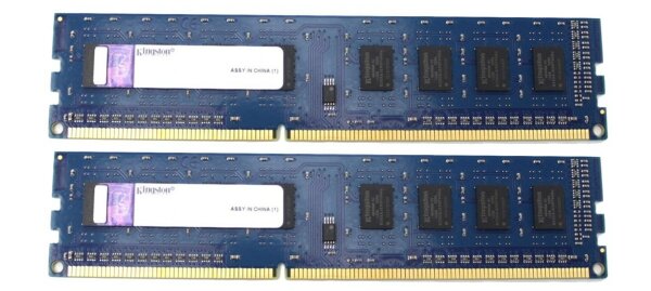 Kingston 4 GB (2x2GB) DDR3-1333 PC3-10600U K1N7HK-ELC   #315248