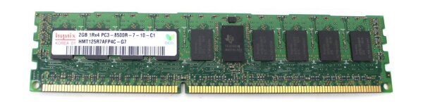 Hynix 2 GB (1x2GB) DDR3-1066 reg PC3-8500R HMT125R7AFP4C-G7   #315267
