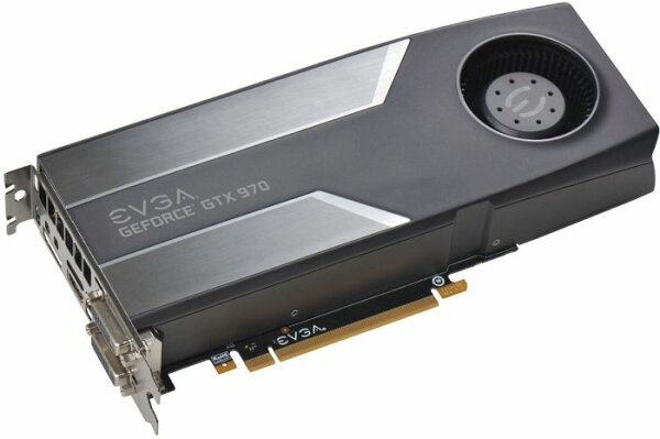 EVGA GeForce GTX 970 SuperClocked 4 GB GDDR5 DVI, HDMI, DP PCI-E   #315278