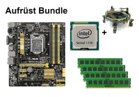 Bundle ASUS Z87M-PLUS + Intel Core i3 i5 i7 CPU + 4GB to...