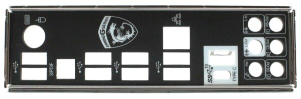 MSI 970A Gaming Pro Carbon - Blende - Slotblech - IO Shield   #315688