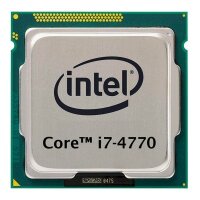 Intel Core i7-4770 (4x 3.40GHz) CPU Sockel 1150 #316090