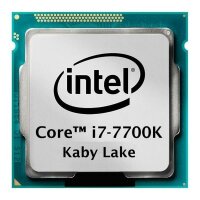 Intel Core i7-7700K (4x 4.20GHz) CPU Sockel 1151 #316107