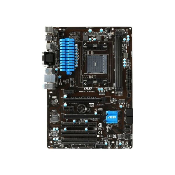 MSI A88X-G41 PC Mate V2 Ver.3.0 AMD A88X Mainboard ATX Sockel FM2+   #316382