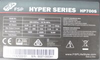 FSP Hyper S ATX Netzteil 700 Watt   #316429