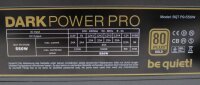 Be Quiet Dark Power Pro P9 ATX Netzteil 550 W teilmodular...