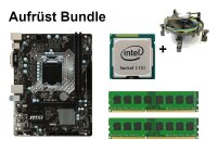 Bundle MSI H110M PRO-D + Intel Core i3 i5 i7 CPU + 8GB to...