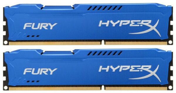 Kingston FURY 8 GB (2x4GB) DDR3-1866 PC3-14900U HX318C10F/4   #316857