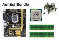 Bundle ASUS H81M-D Plus + Intel Core i3 i5 i7 CPU + 4GB...