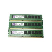 Kingston 6 GB (3x2GB) DDR3-1333 ECC PC3-10600E...