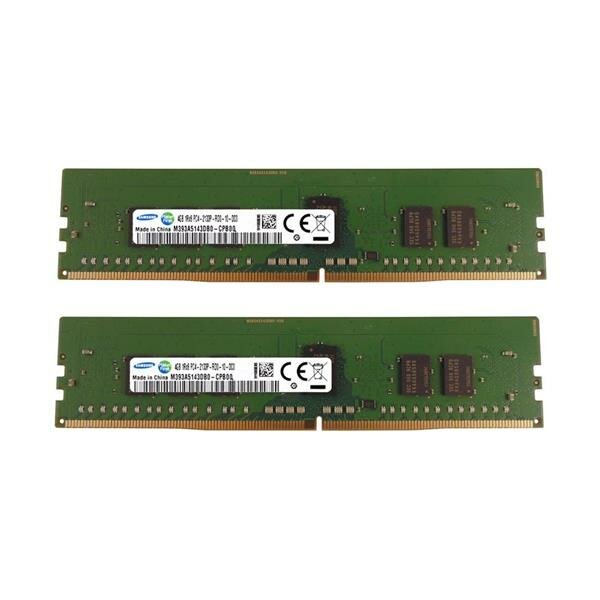 Samsung 8 GB (2x4GB) DDR4-2133 reg PC4-17000R M393A5143DB0-CPB0Q   #318234
