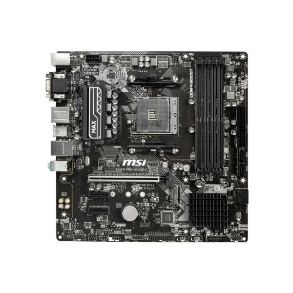 MSI B450M Pro-VDH Max MS-7A38 Ver.8.0 Mainboard Micro-ATX Sockel AM4   #318269