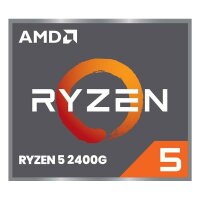 AMD Ryzen 5 2400G (4x 3.60GHz) CPU Sockel AM4 #318380