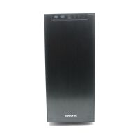 Cooltek Antiphon ATX PC-Gehäuse MidiTower USB 3.0 gedämmt schwarz   #318434