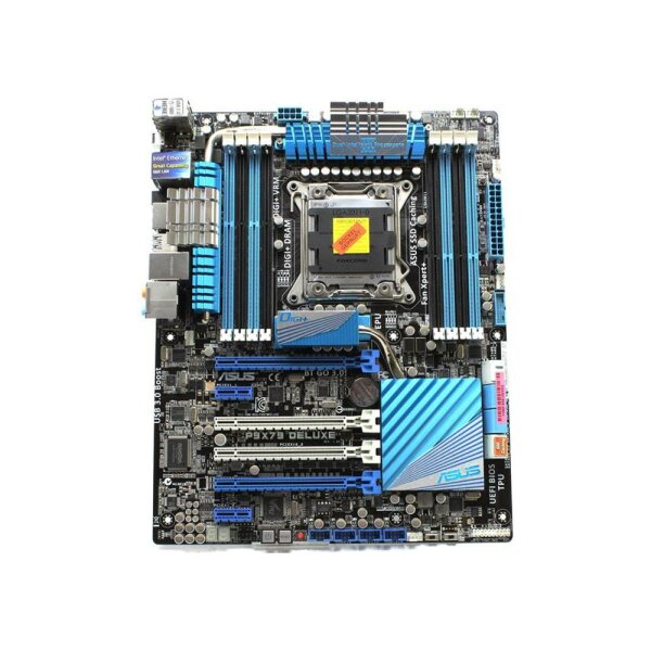 ASUS P9X79 Deluxe Intel X79 Mainboard ATX Sockel 2011 mit Makel   #318723