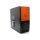 Cooltek X1 Micro-ATX PC-Gehäuse MidiTower USB 2.0 schwarz/orange   #318887