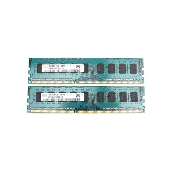 Hynix 8 GB (2x4GB) DDR3L-1600 ECC PC3L-12800E HMT351U7CFR8A-PB   #318991