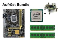 Bundle ASUS H81M-PLUS + Intel Core i3 i5 i7 CPU + 4GB bis...