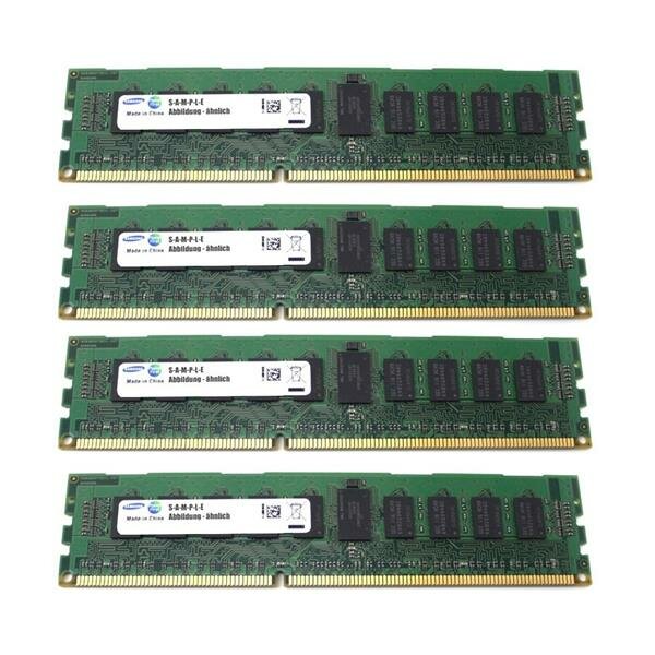Samsung 8 GB (4x2GB) DDR3-1066 reg PC3-8500R M393B5673EH1-CF8   #319218