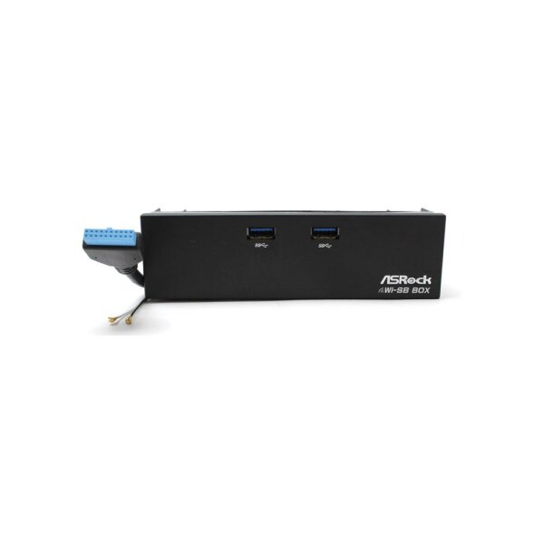 ASRock WI-SB BOX Frontpanel 2x USB 3.0 5,25" Zoll + WIFI Anschluss   #319376