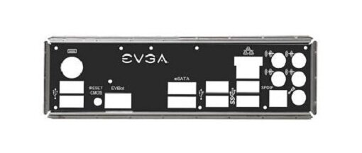 EVGA X79 SLI Intel X79 - Blende - Slotblech - IO Shield   #319404