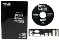 ASUS Prime B450M-A - Handbuch - Blende - Treiber CD...