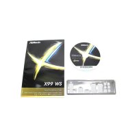 ASRock X99 WS - Handbuch - Blende - Treiber CD   #319599