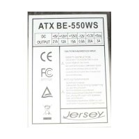 Jersey ATX BE-550WS ATX Netzteil 550 Watt   #319638