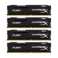 Kingston HyperX Fury 16 GB (4x4GB) DDR4-2666 PC4-21300U...