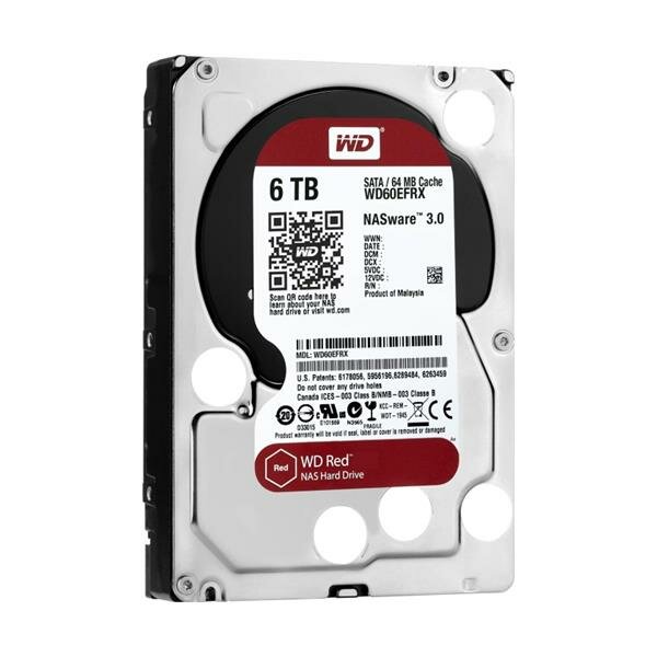 Western Digital WD Red Plus 6 TB 3,5 Zoll SATA-III 6Gb/s WD60EFRX HDD   #320742