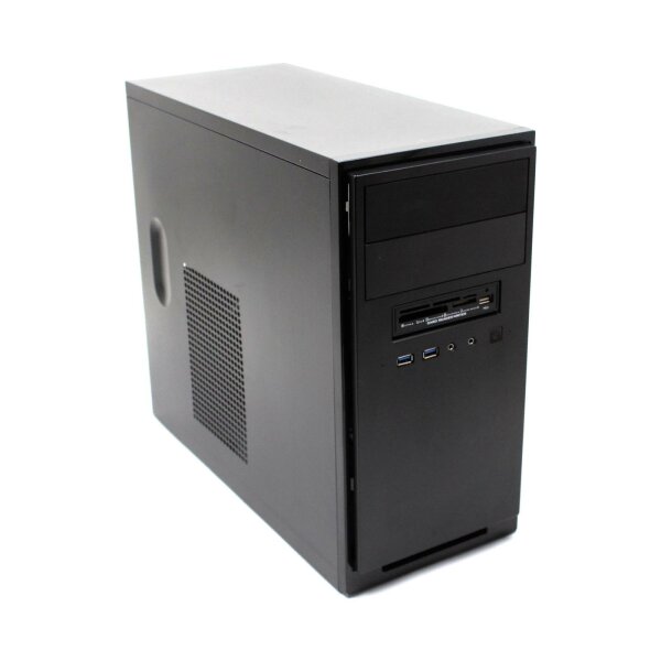 Antec New Solution NSK3100 Micro-ATX PC case MidiTower USB 3.0 schwarz#320822