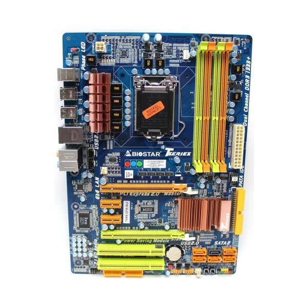 Biostar T5XE CFX-SLI Ver.5.0 Intel P55 Mainboard ATX socket 1156   #321509