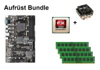 Bundle ASRock 980DE3/U3S3 + AMD FX-Prozessor + 8GB - 32GB...