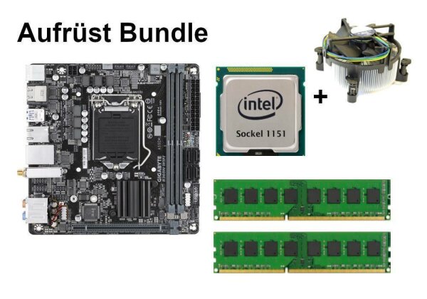 Bundle Gigabyte B360N WIFI Rev.1.0 + Intel Core i7 + 8GB - 32GB RAM