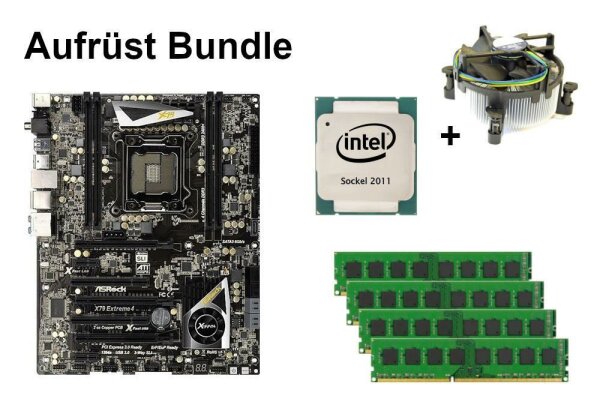 Bundle ASRock X79 Extreme4 + Intel Core i7 + 8GB - 32GB RAM