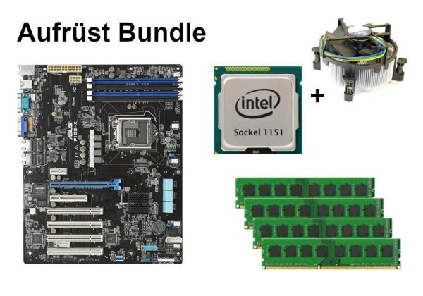 Bundle ASUS P10S-X + Intel Celeron / Pentium + 8GB - 32GB RAM