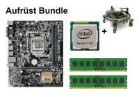 Bundle ASUS H110M-PLUS + Intel Core i3 + 8GB - 32GB RAM