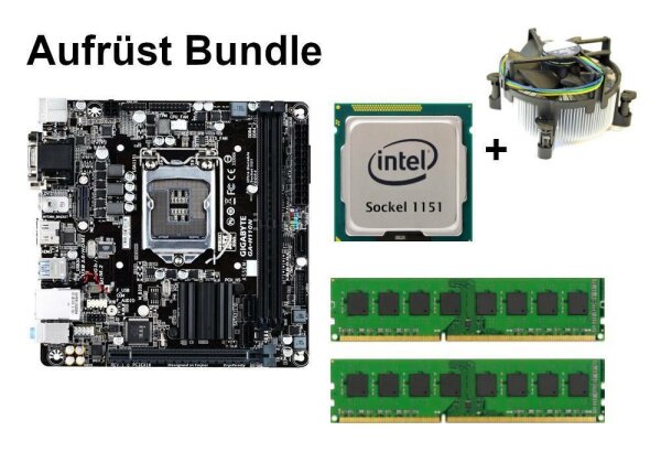 Bundle Gigabyte GA-H110N Rev.1.0 + Intel Core i5 + 8GB - 32GB RAM