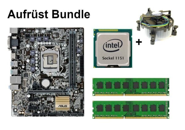 Bundle ASUS H110M-PLUS + Intel Celeron / Pentium + 8GB - 32GB RAM