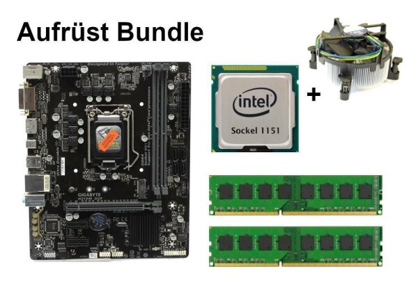 Bundle Gigabyte H310M D2P Rev.1.0 + Intel Core i3 + 8GB - 32GB RAM